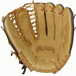 okona Youth Alpha Select S-300T Baseball Glove 12.25 inch (Right Handed Throw) : Nokona youth p